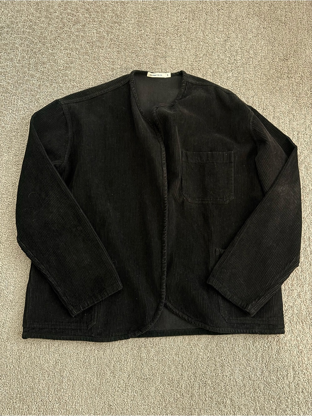 Industry of All Nations Nube Corduroy Jacket in Iron - Size S
